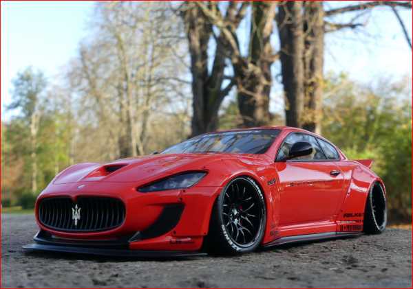 1/18 Maserati Granturismo Coupe LIBERTY WALK LB RED EDITION Performance
